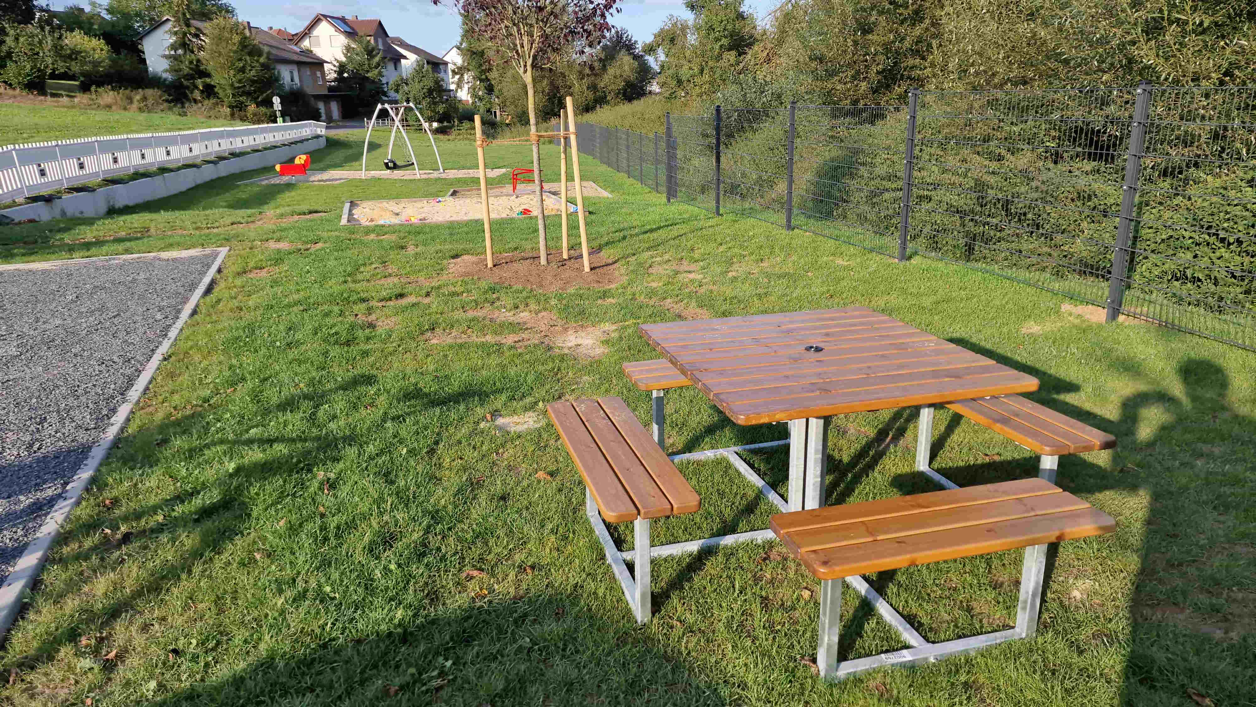 Spielplatz nach 2. Arbeitseinsatz